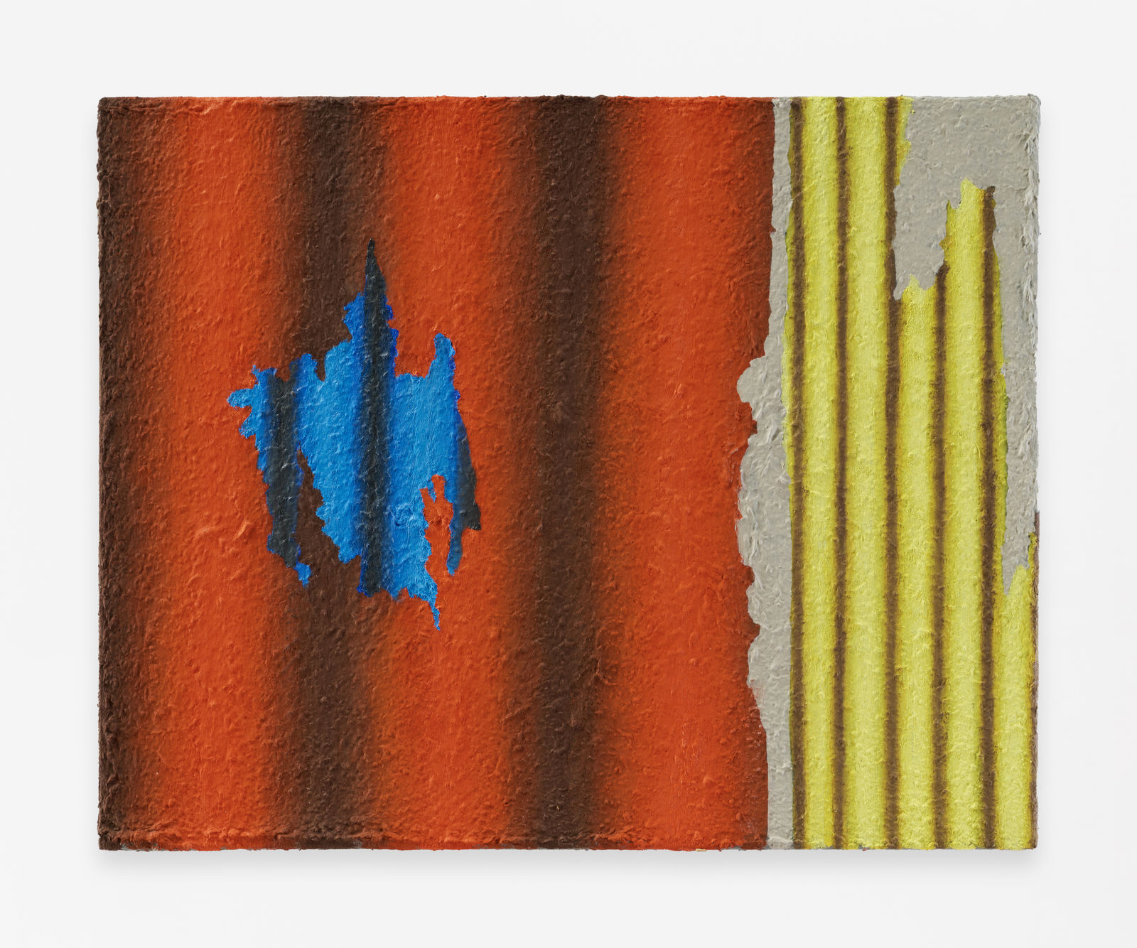 Kevin Lowenthal, Molybdate orange, nickel titanium yellow, cerulean curtain, 2026