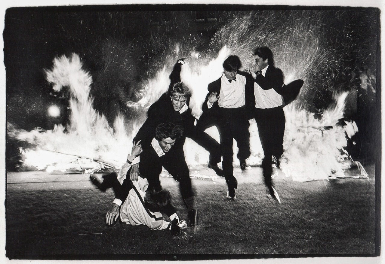 Dafydd Jones, Burning Boats, 1980-85