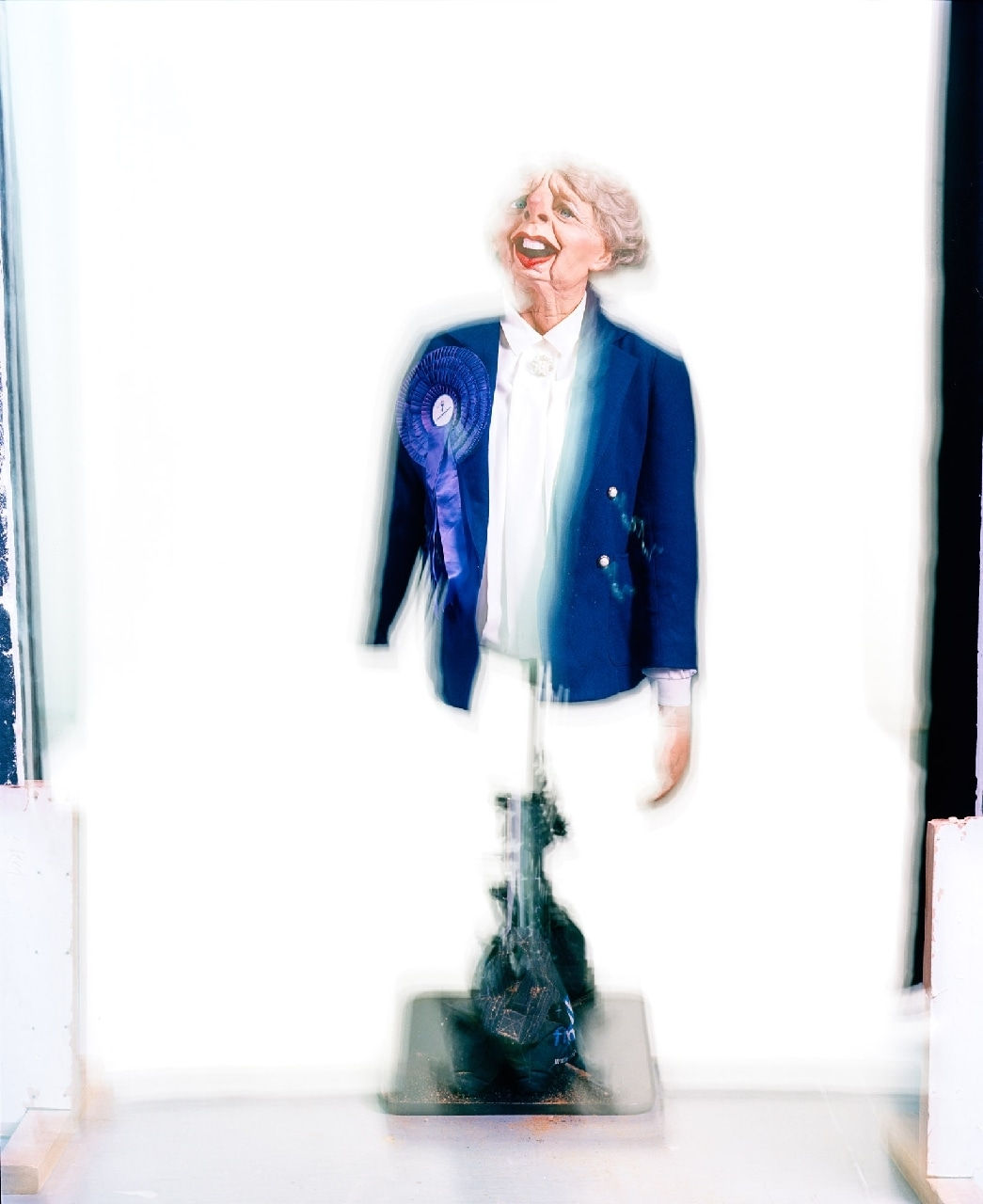 Andrew Bruce And Anna Fox, Spitting - Margaret Thatcher, 2015