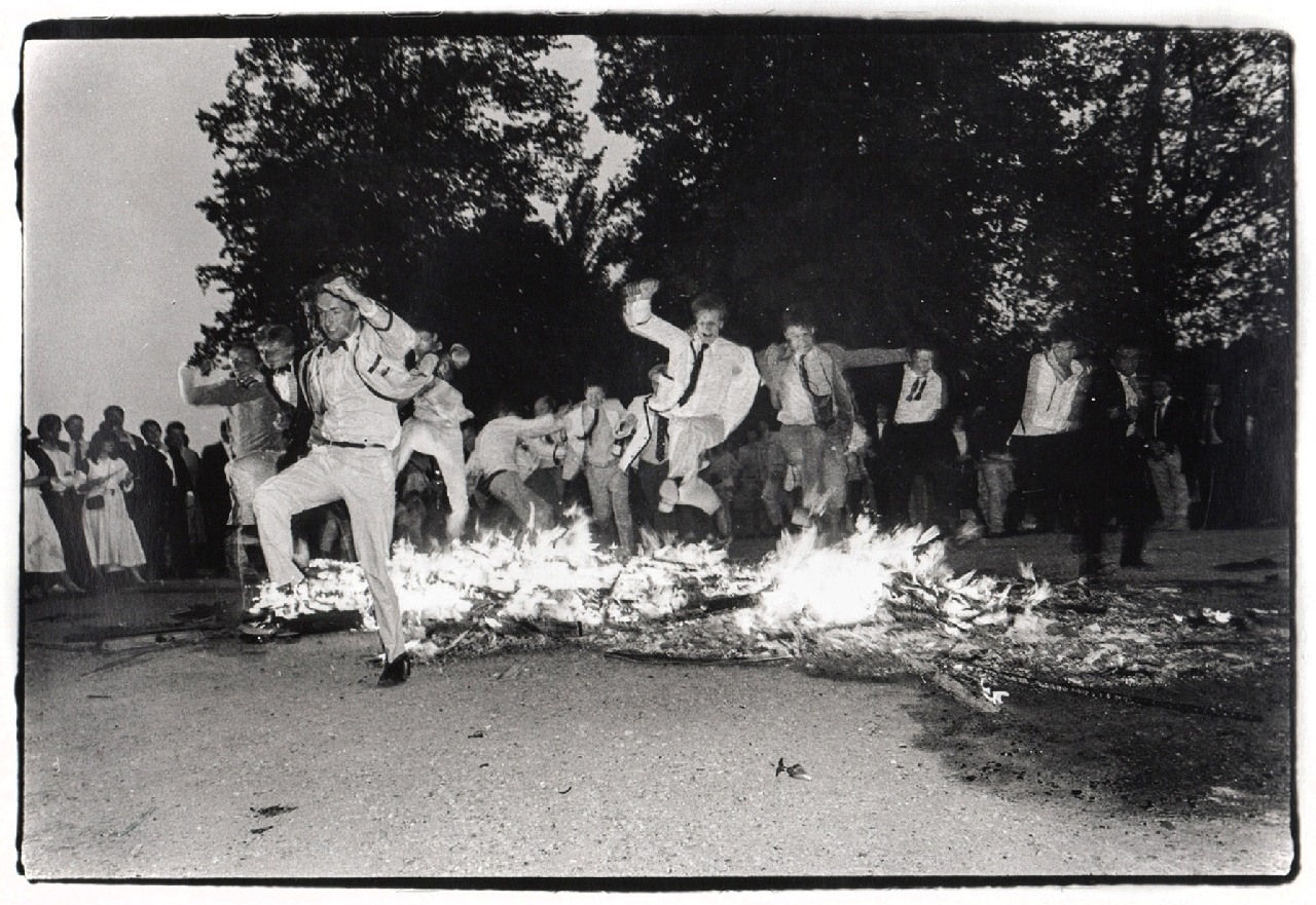 Dafydd Jones, Burning Boats, 1980-85