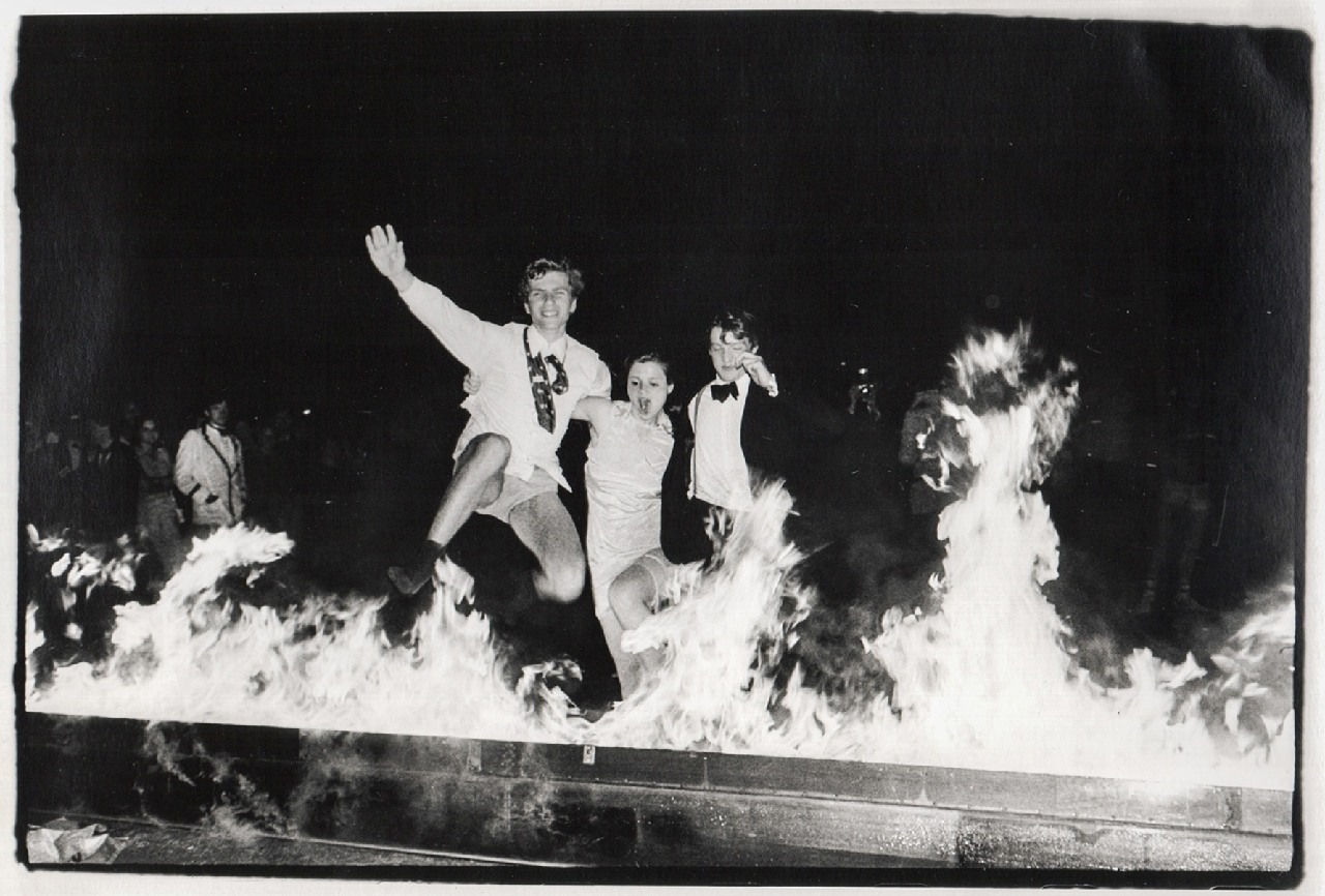 Dafydd Jones, Burning Boats, 1980-85