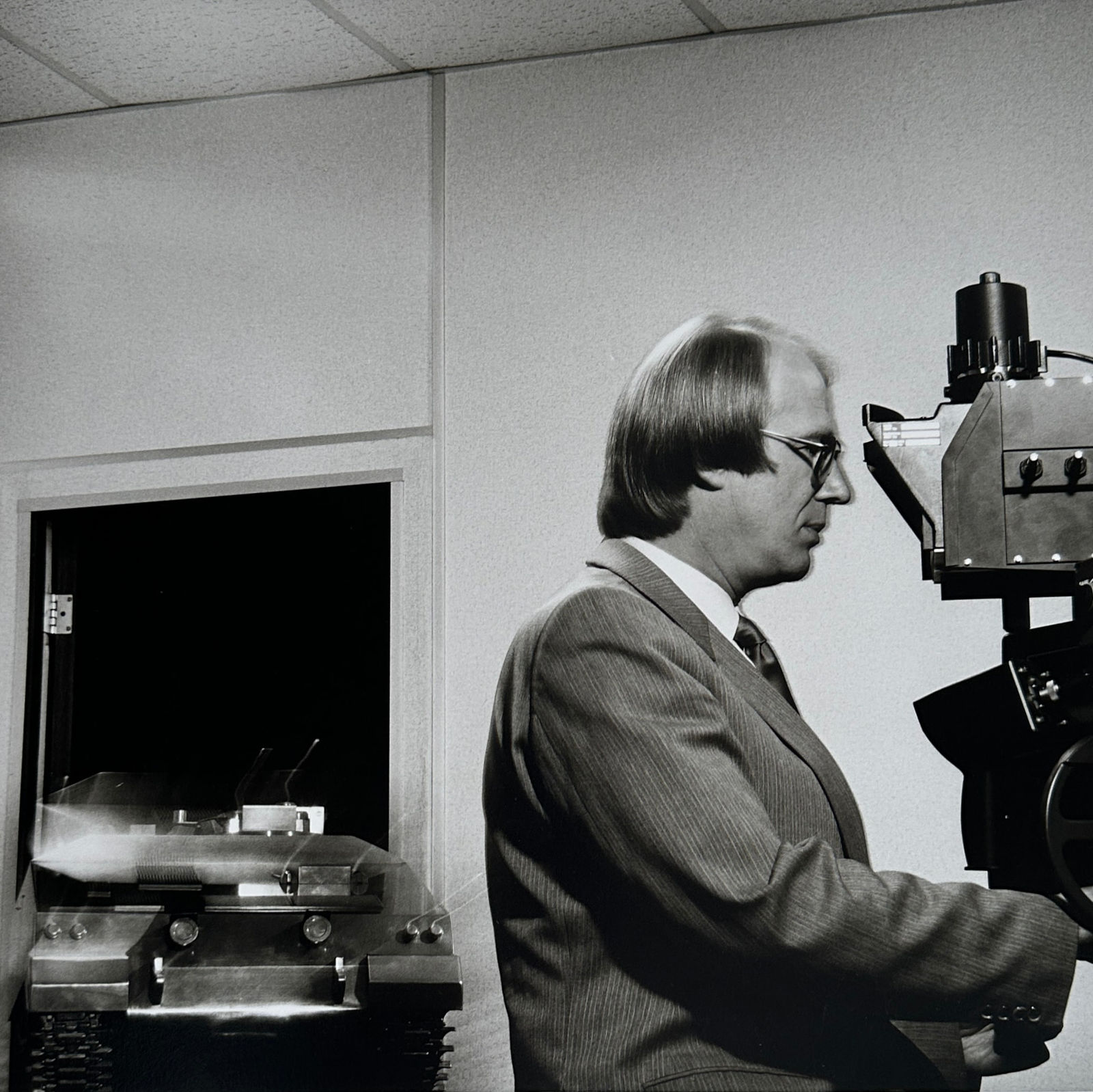 Brian Griffin, Brian White, Managing Director of Alvis, Coventry (From the series "Work"), 1988