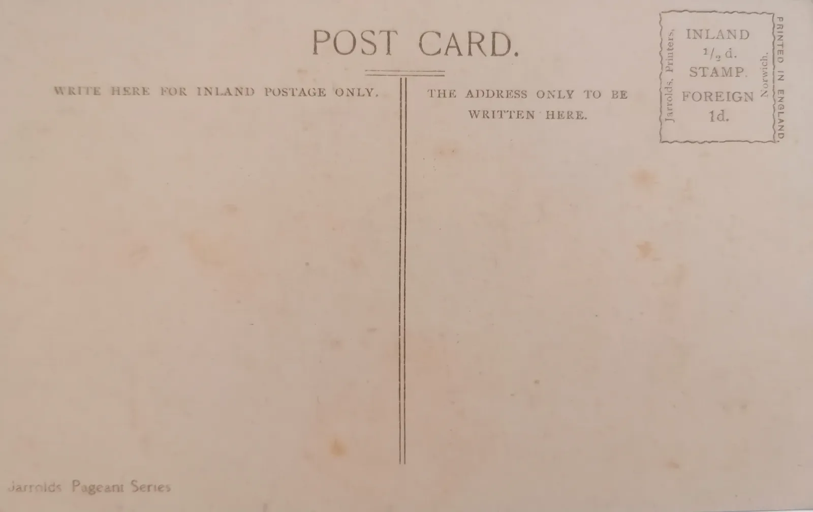 Jarrolds Printers, Colchester Pageant Emperor Claudius and Retinue (Jarrolds' Pageant Series), c.1909