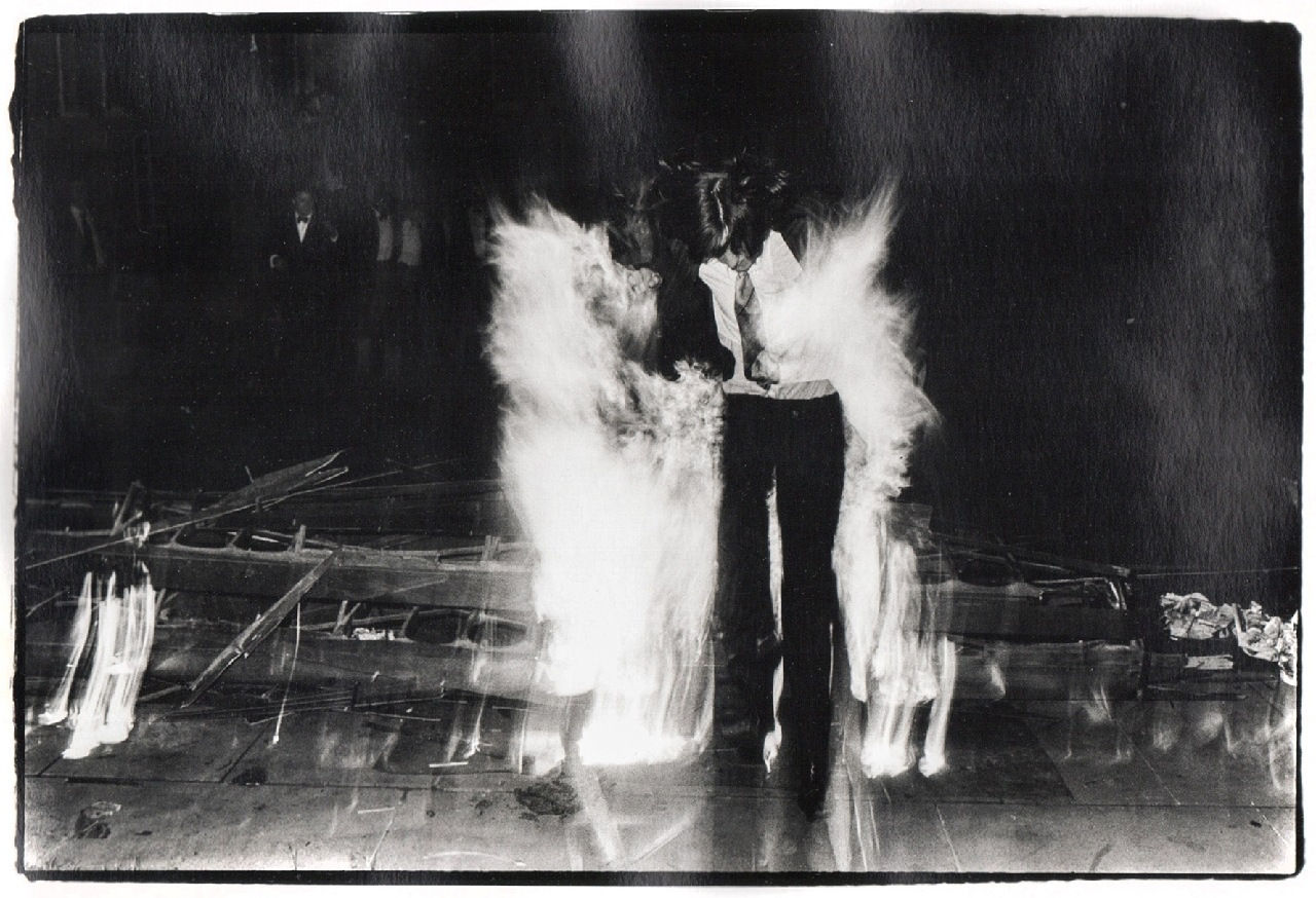 Dafydd Jones, Burning Boats, 1980-85