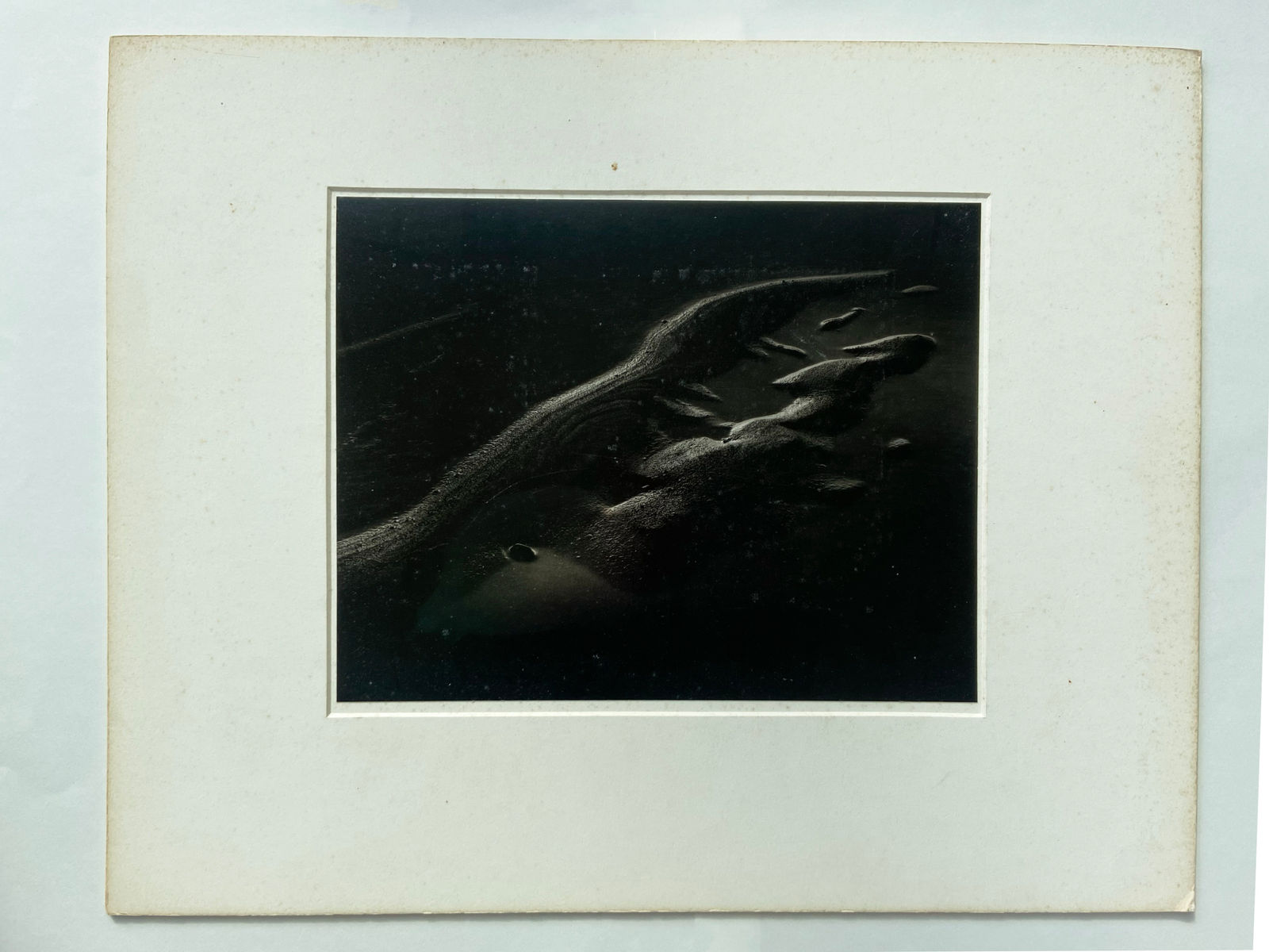 John Blakemore, From "Emergence" (Sand Erosion, Morfa Duffryn), 1974