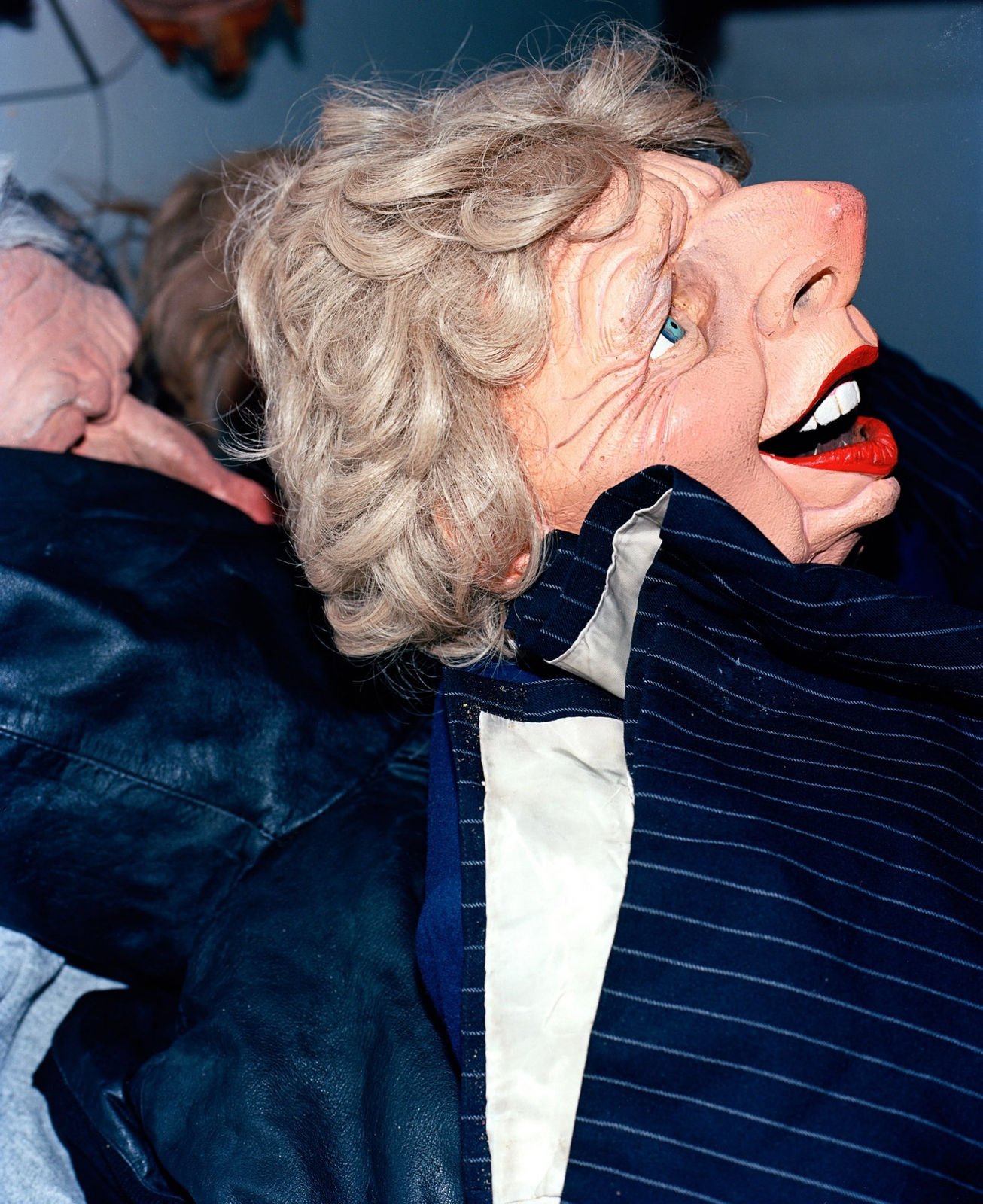 Andrew Bruce And Anna Fox, Spitting - Margaret Thatcher, 2015