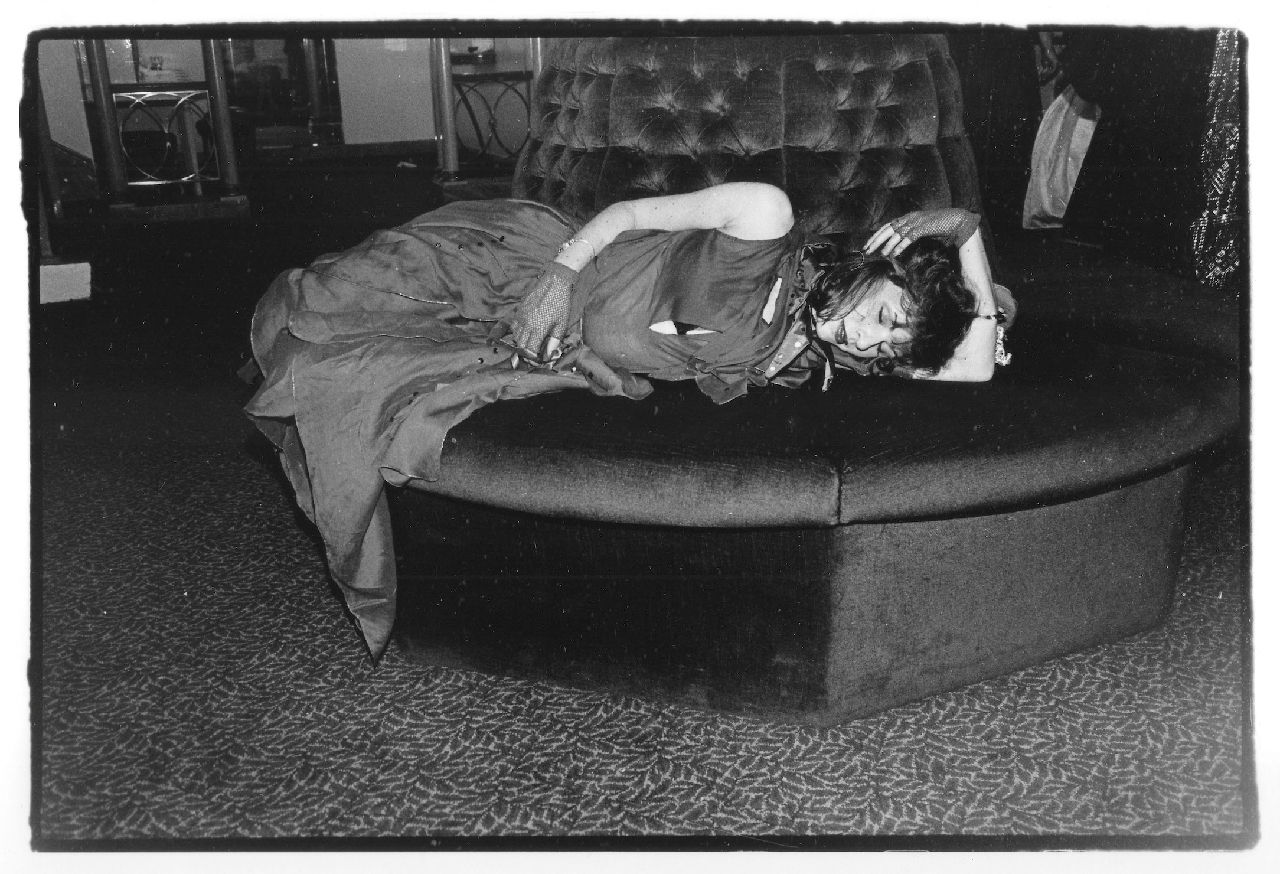 Dafydd Jones, Sleepers (Amber Smit, Piers Gaveston Ball, Park Lane Hotel 13.05.83), 1983