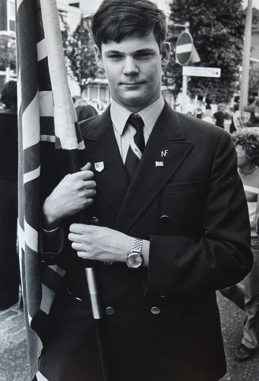Colin Jones, National Front, New Cross, London, 1977