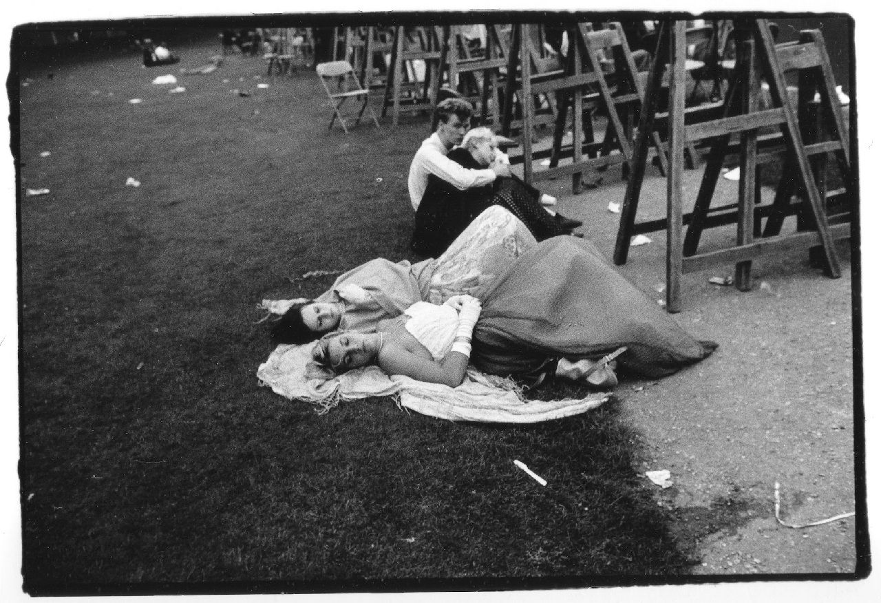 Dafydd Jones, Sleepers (6. a.m. Trinity May Ball. Cambridge. 1984), 1984