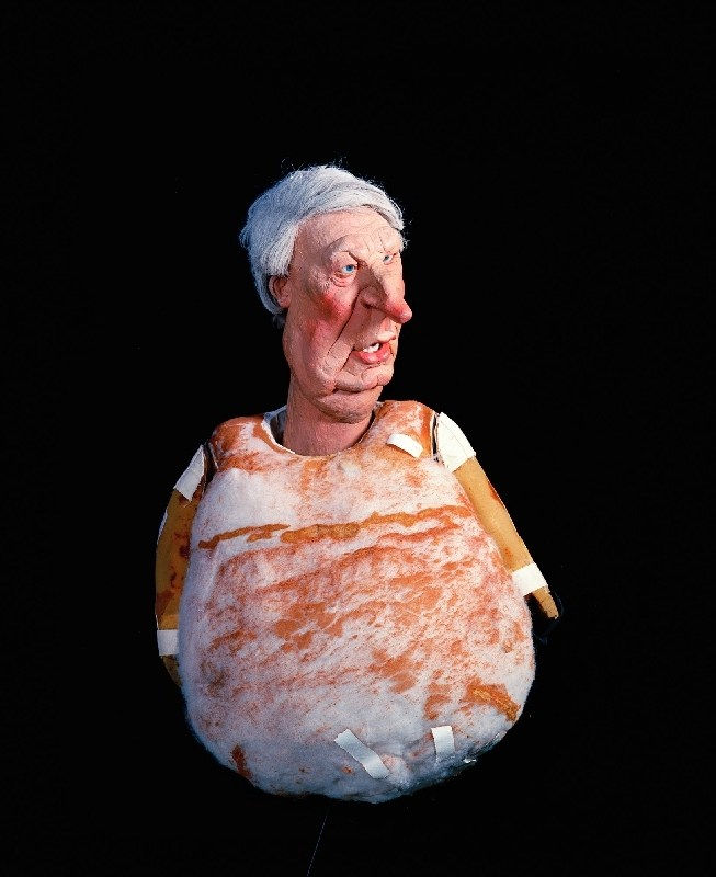 Andrew Bruce And Anna Fox, Spitting - Edward Heath Diptych, 2015