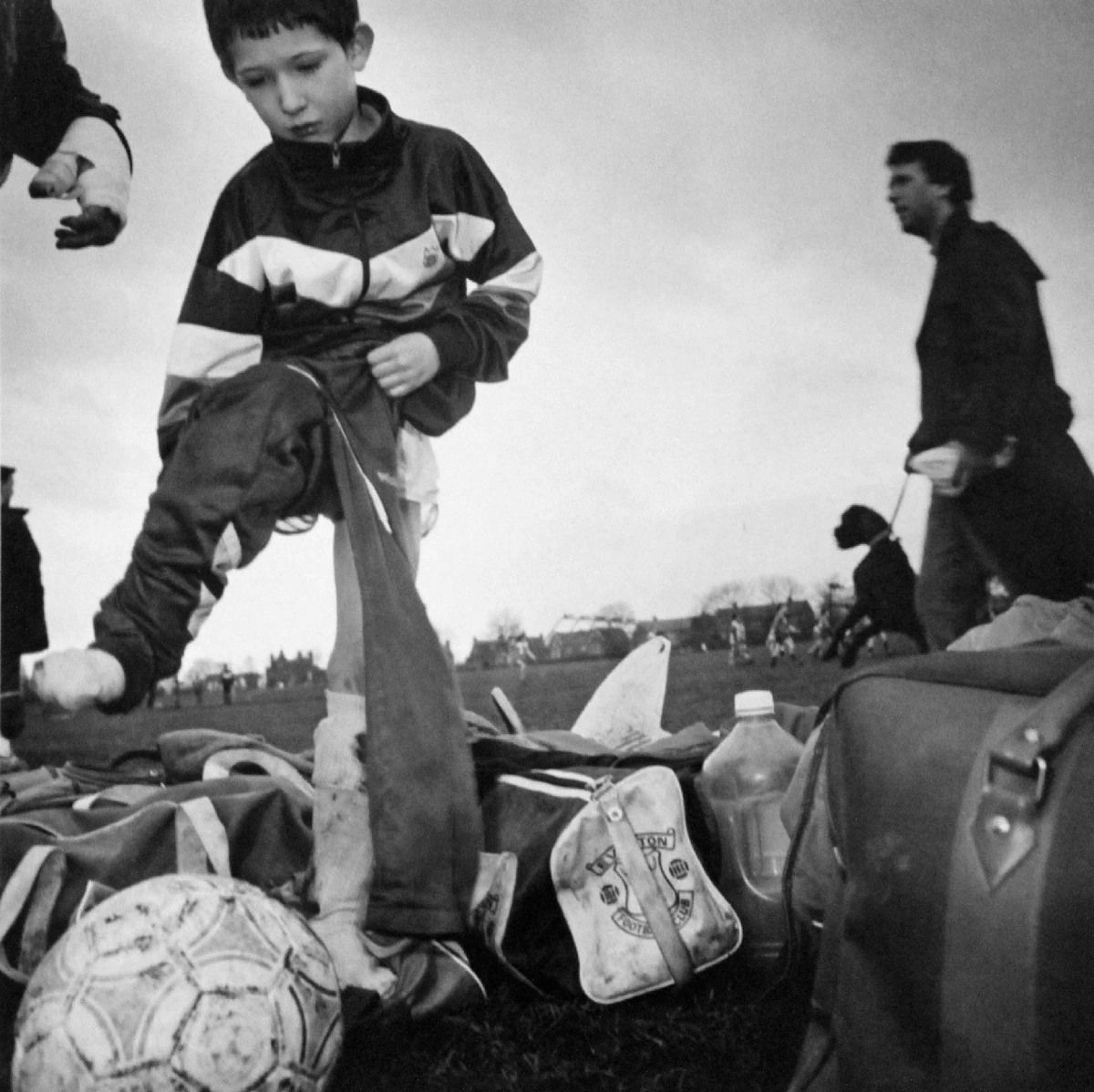 Ken Grant, Football on Sunday morning, Stanley Park, Anfield, c1990