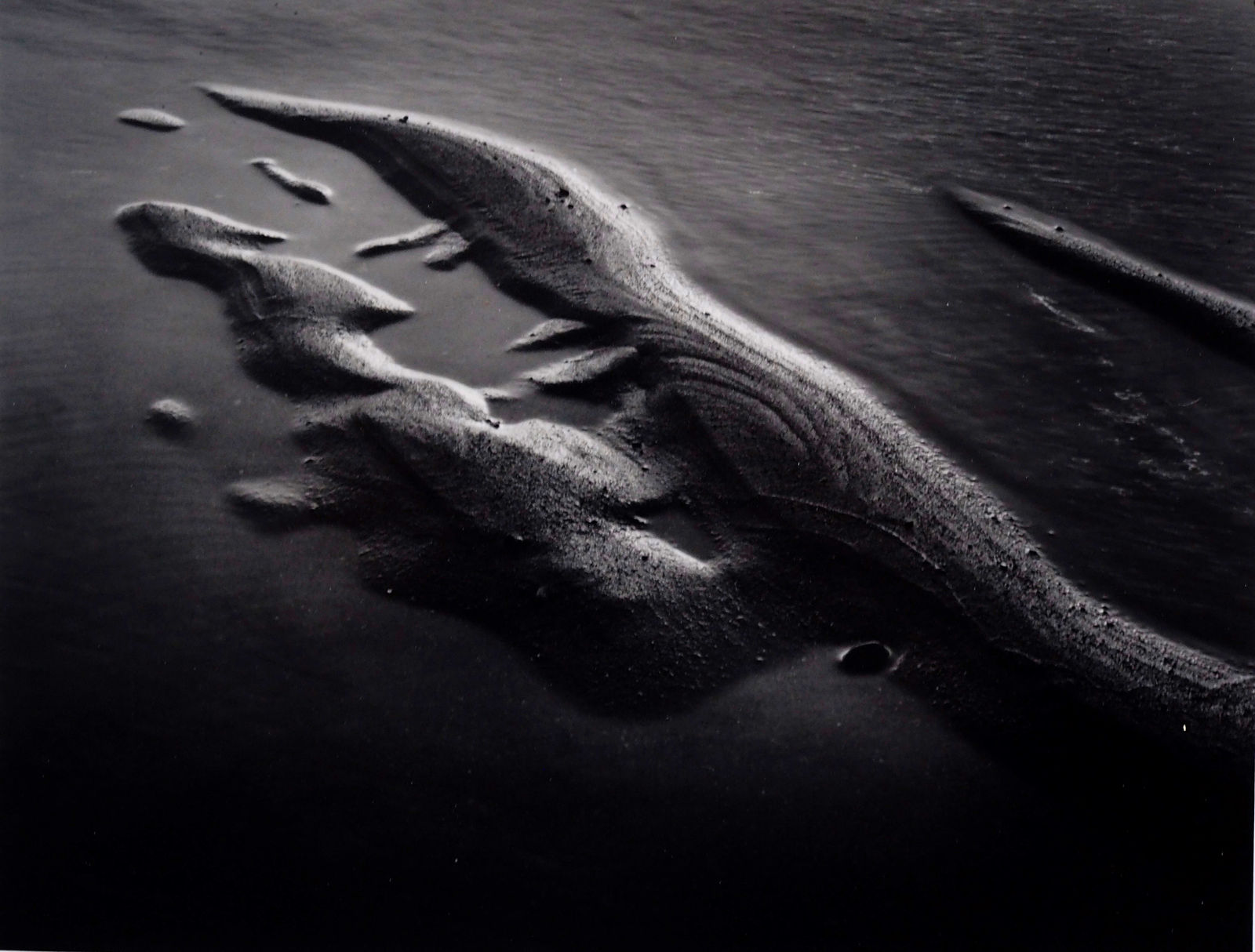 John Blakemore, From "Emergence" (Sand Erosion, Morfa Duffryn), 1974