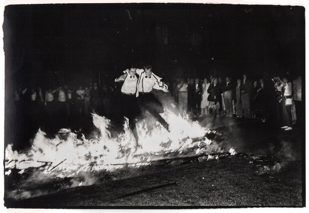 Dafydd Jones, Burning Boats, 1980-85