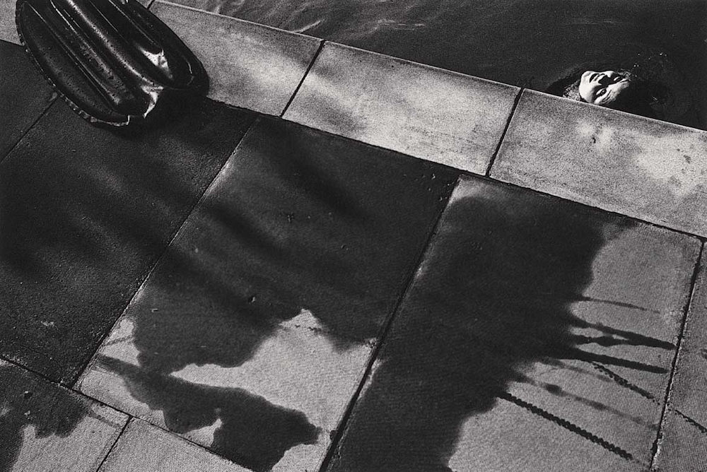 Paul Hill, Airbed and Swimmer, Bradbourne, 1976, 1976