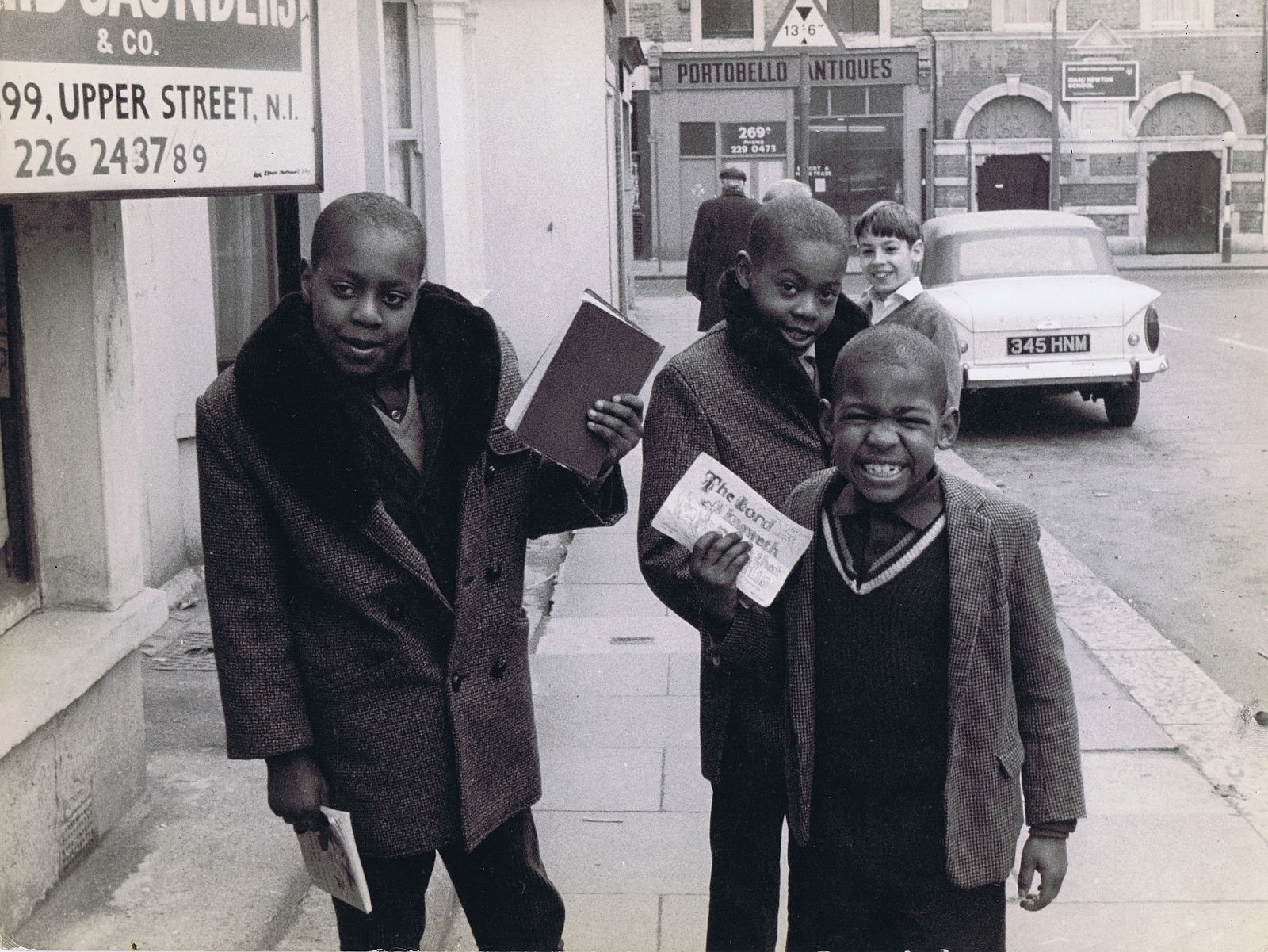 Charlie Phillips, Tavistock Square, Notting Hill, 1965