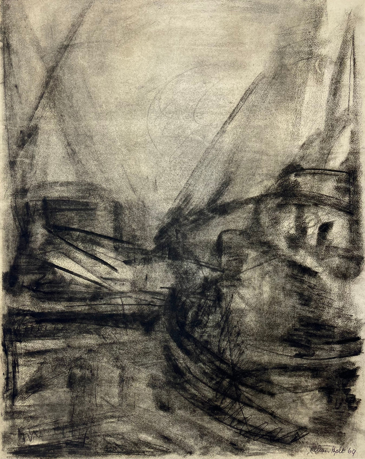 Lilian Holt (1898-1983), Bayeux Cathedral, 1969