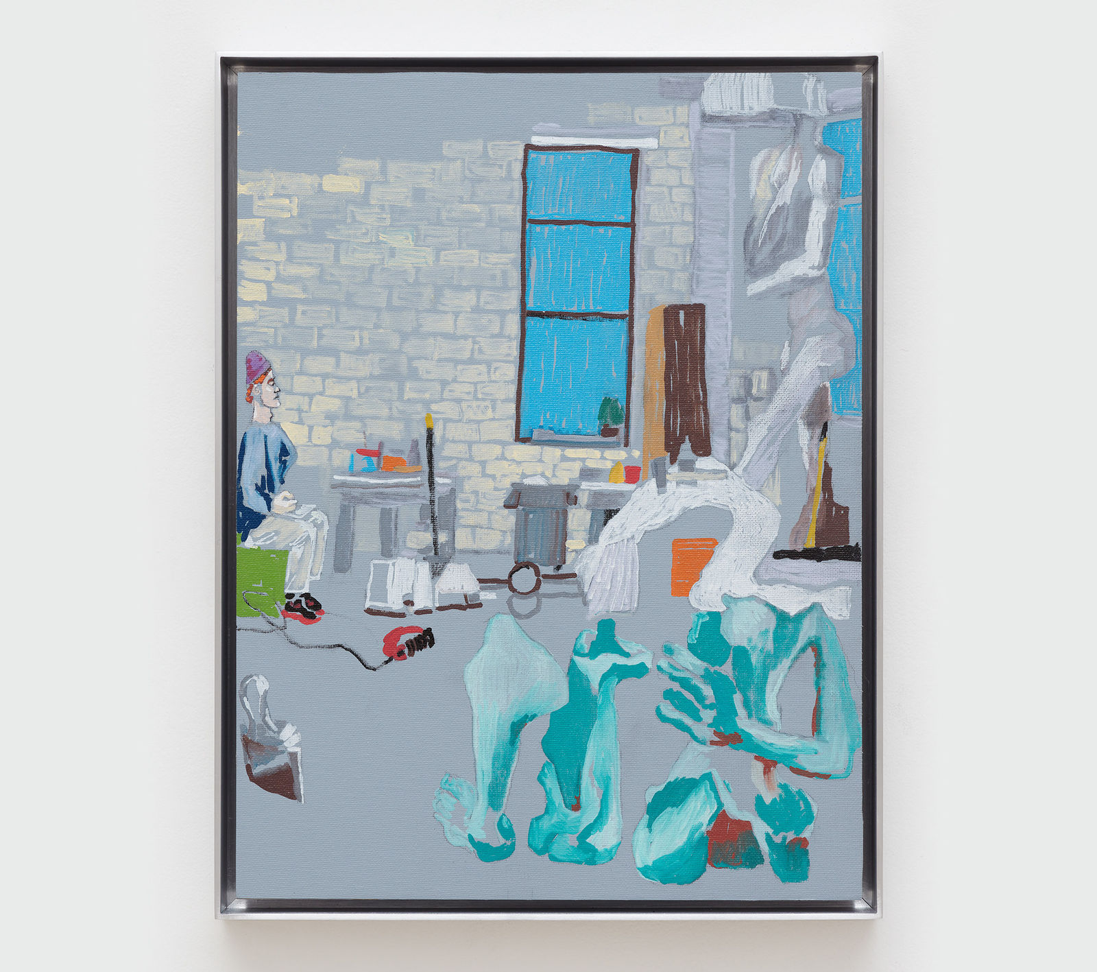 Ben Wolf Noam, Jesse Wine in Gowanus, Ceramicist, 2021