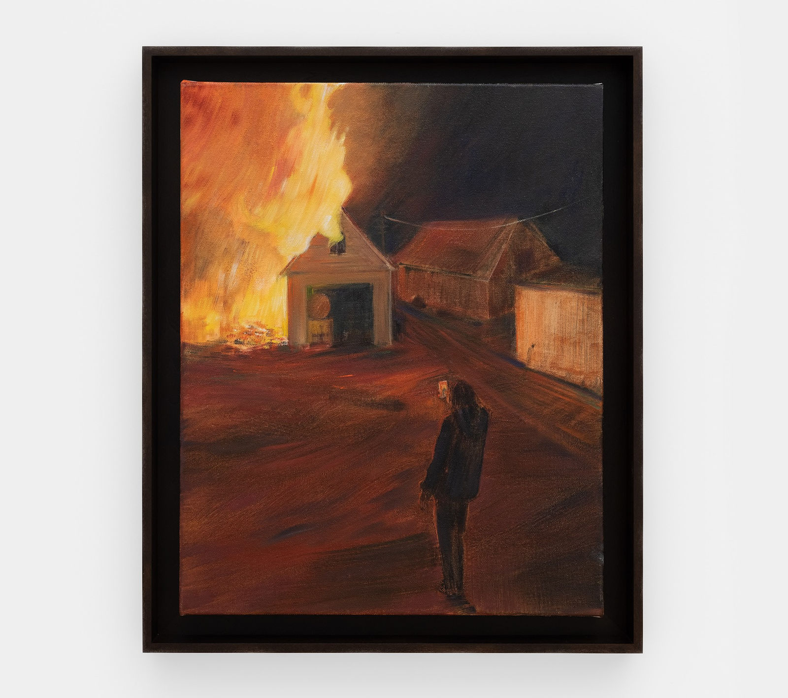 Soumya Netrabile, Night Fire, 2023