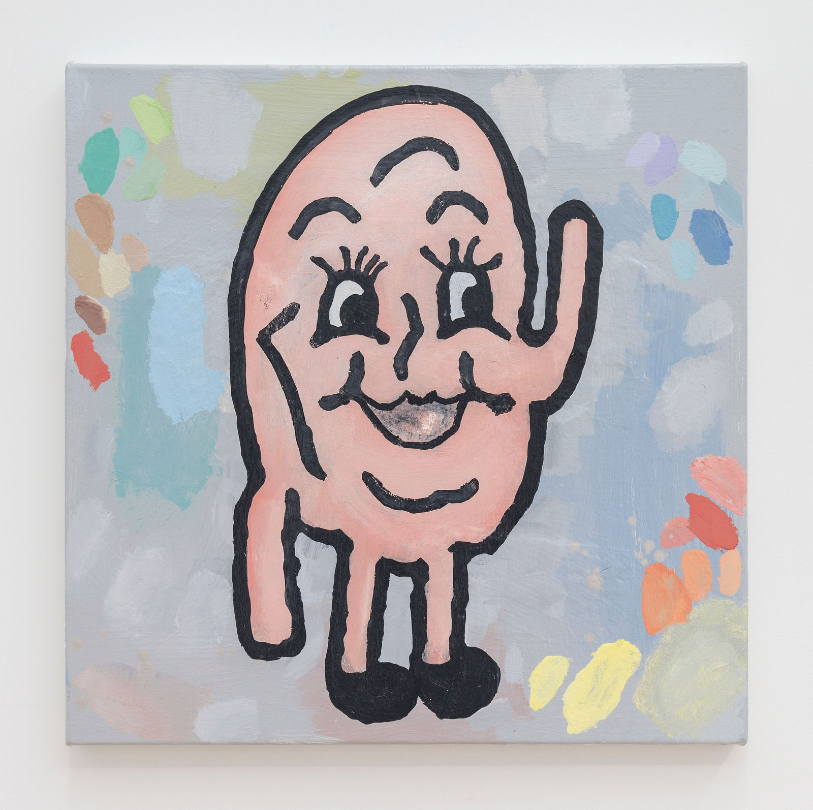 Donald Baechler, Illusion of Ruby, 2018