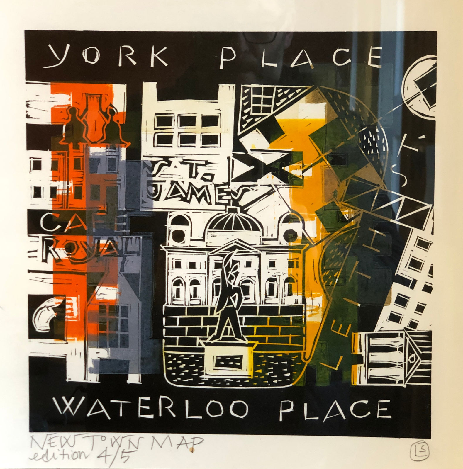 ANTA, New Town Map, Waterloo place