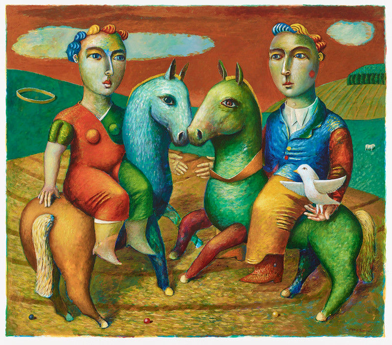 Neil MacPherson RSA RGI RSW, An Old Gaelic Song