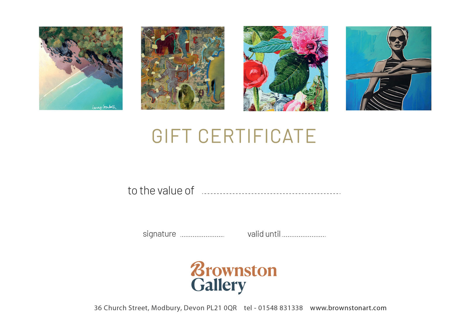 Gift Voucher, Gift Voucher £250