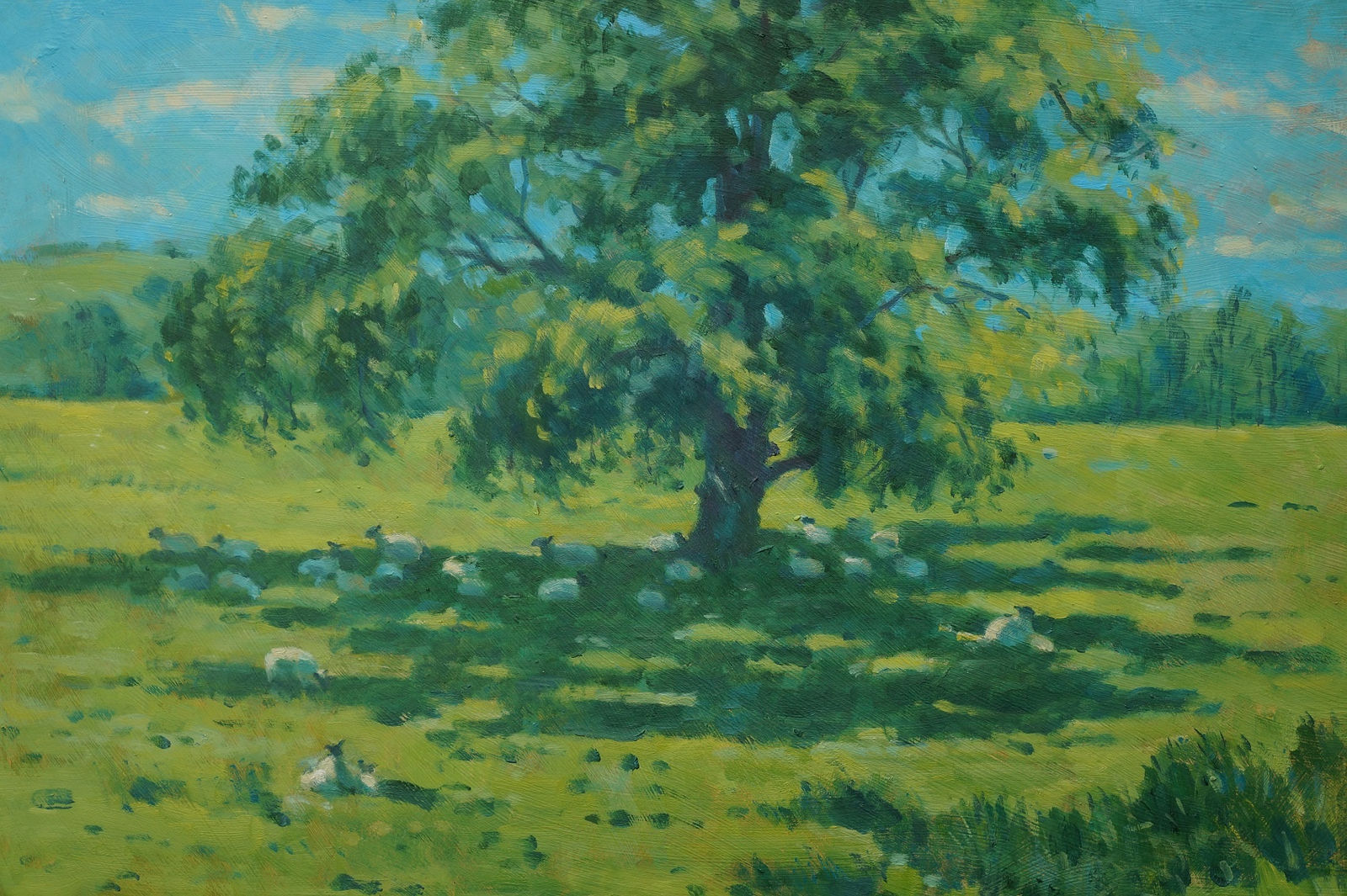 Colin Allbrook, In the Shade of the Old Oak