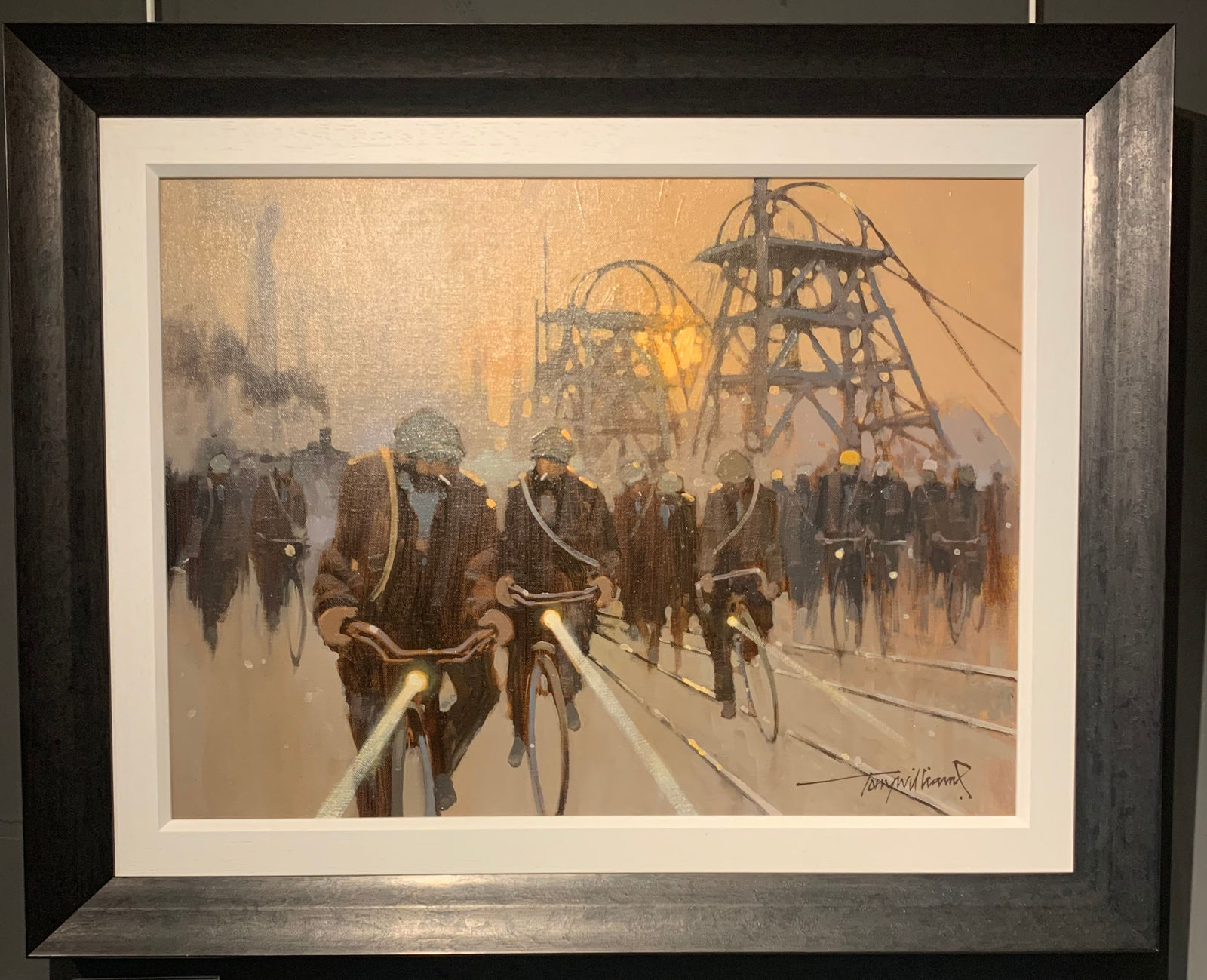 Tony Williams RSMA, The Ghost Miners Sun