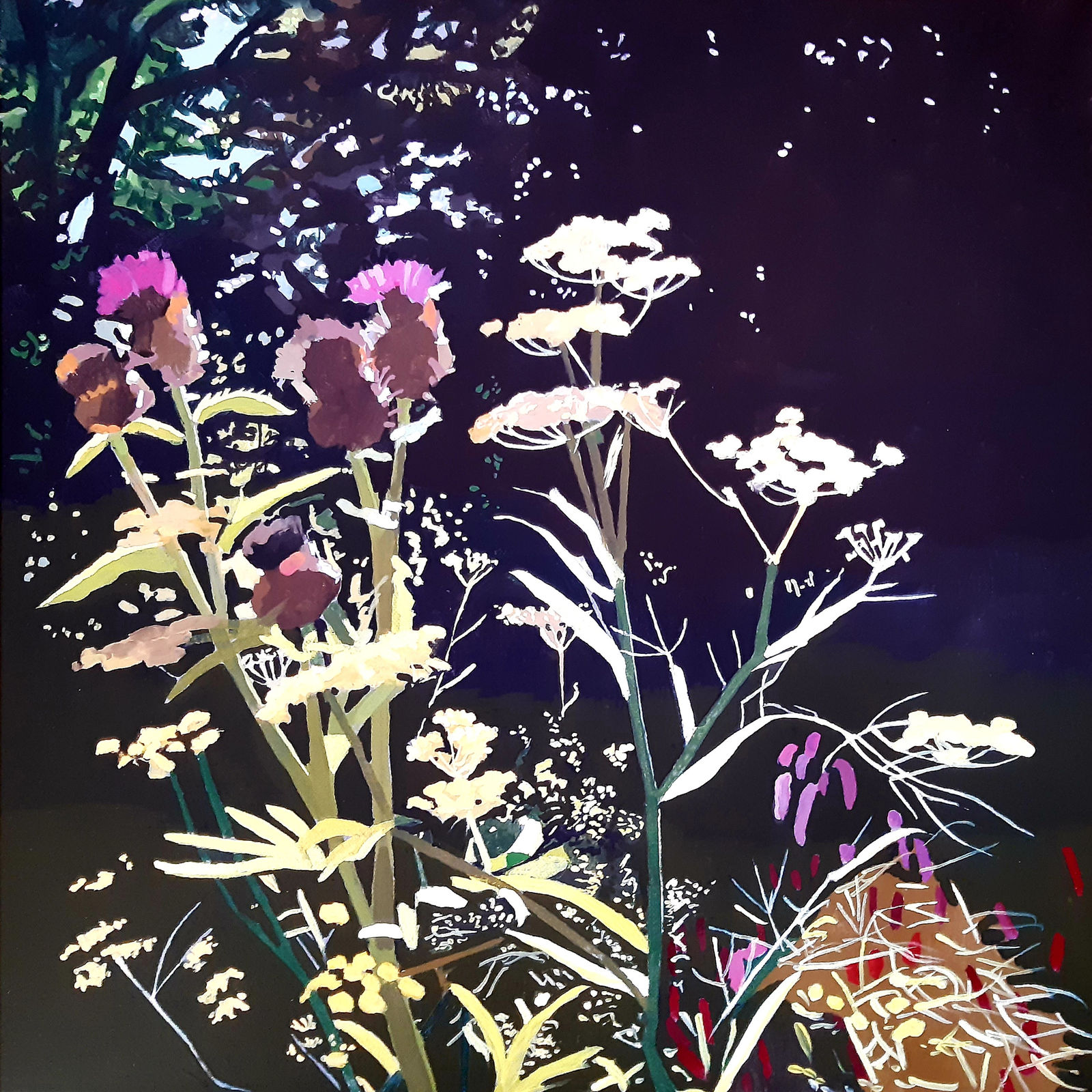 Mark Fielding, August Flowers , 2025