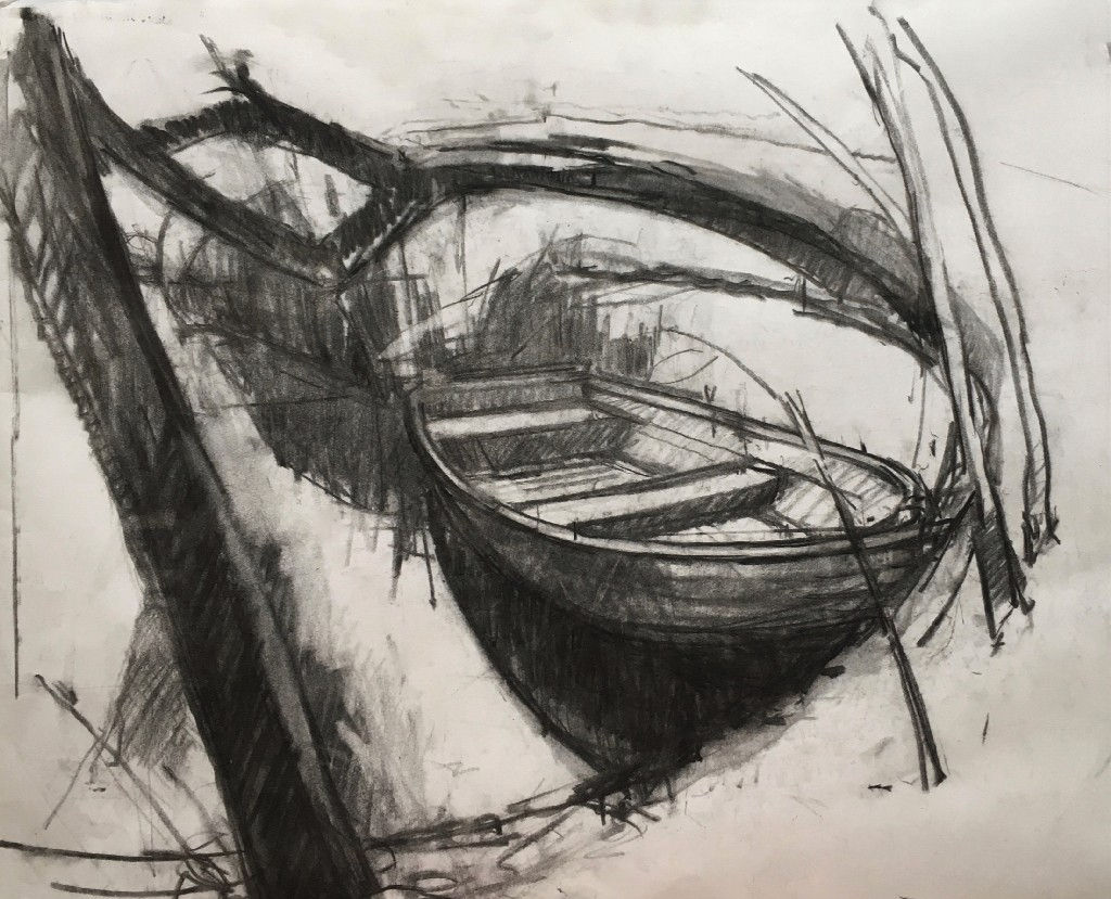 JANE PATTERSON, Boat Drawing, 2021