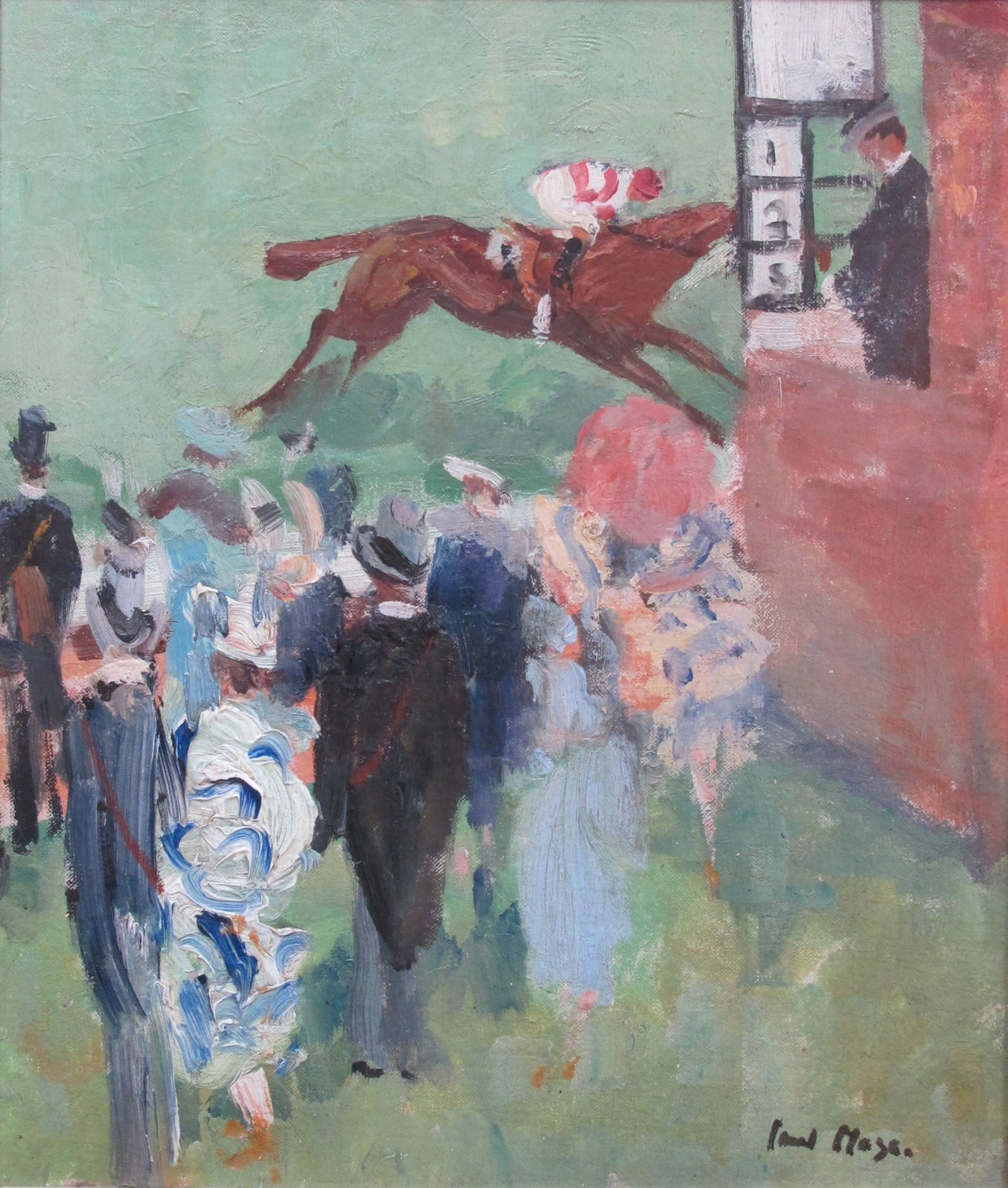 PAUL MAZE, At the Races