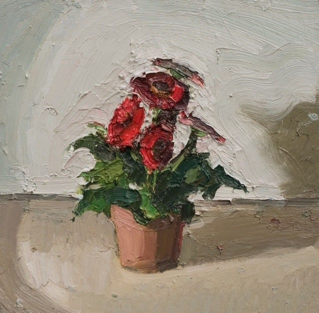 DUNCAN WOOD, Red Still Life, 2012