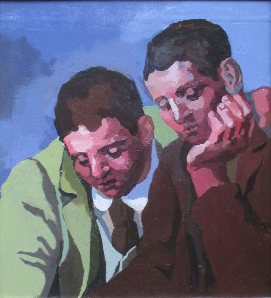 ROBERT DUKES, After Picasso: Reading the Letter, 2020