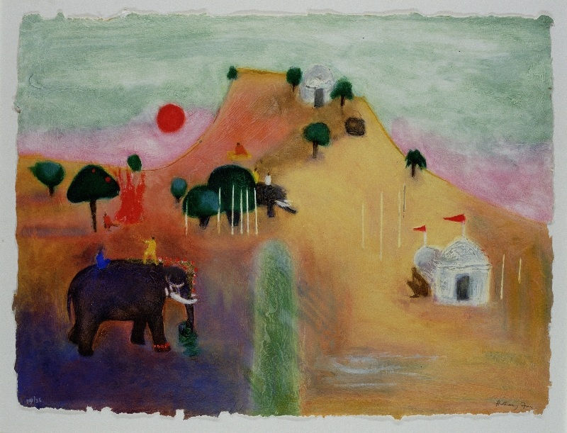 ANTHONY FRY, Indian Landscape, 1999