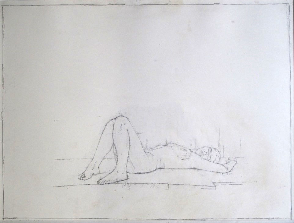 EUAN UGLOW, Drawing of L