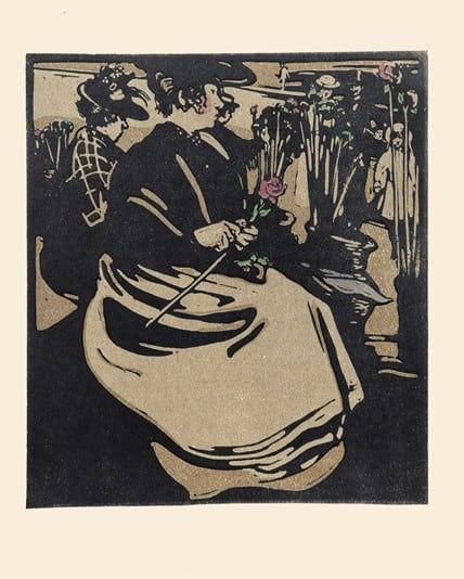 WILLIAM NICHOLSON, Flower Girl (Any Corner), 1898