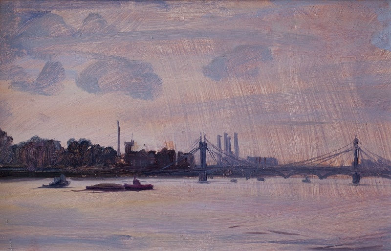 JULIAN BARROW, Albert Bridge, London