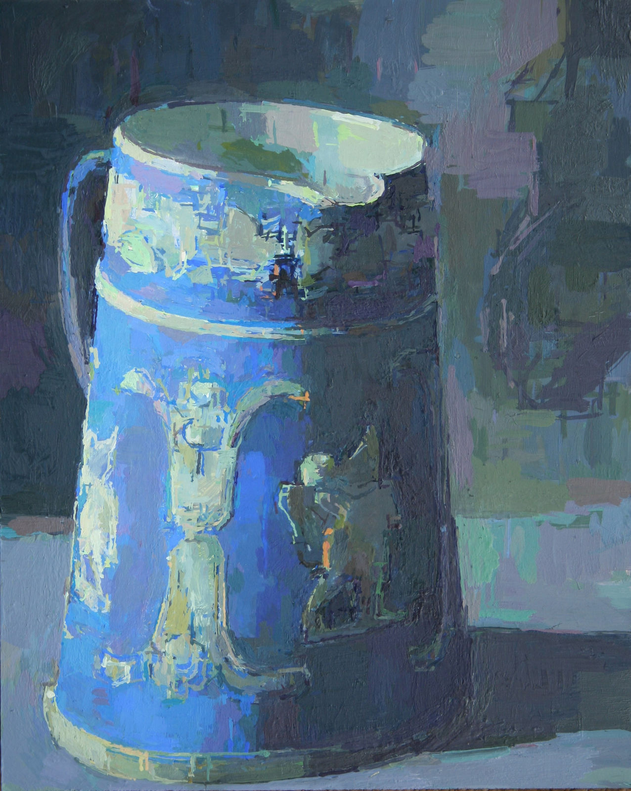 KATE HOPKINS, Blue Jug I, 2015