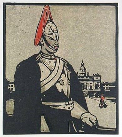 WILLIAM NICHOLSON, The Guardsman, 1898