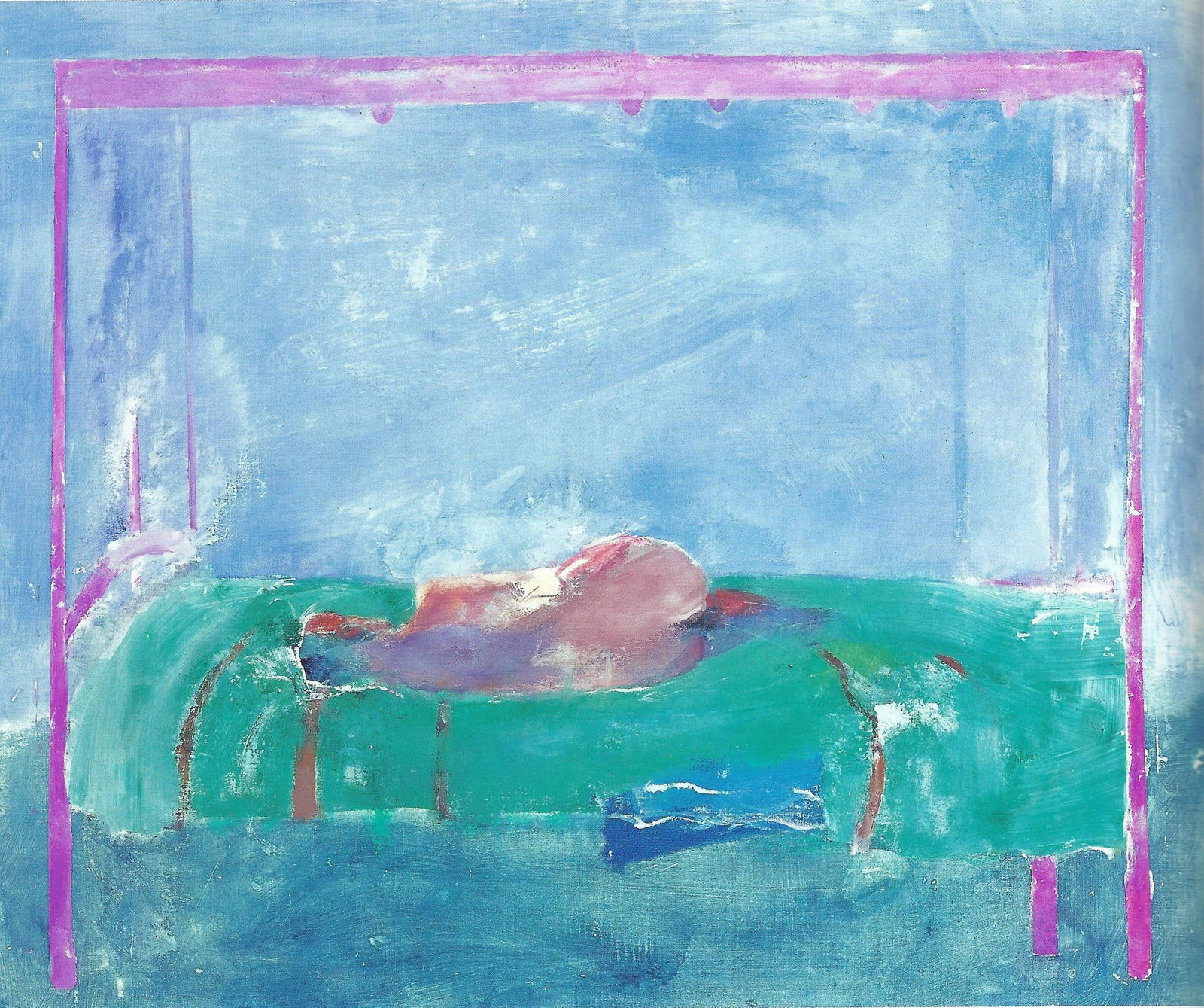 ANTHONY FRY, Nude on an Indian Bed, 1990-94