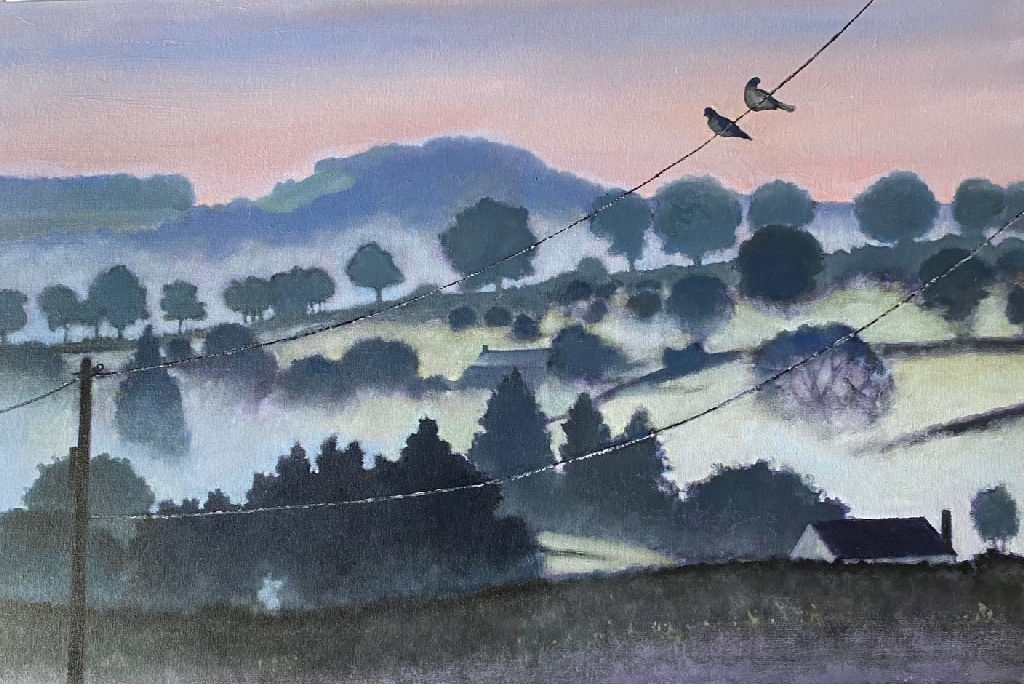 ED GILBERT, Bidcombe Hill, Early Morning, 2020