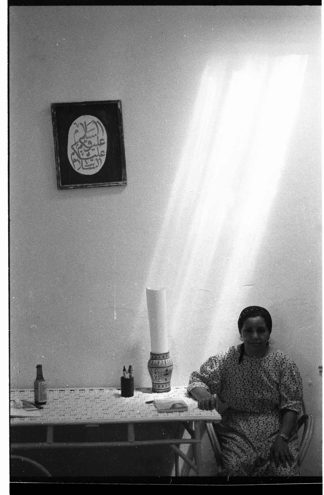 Harriet Challis, Woman Sitting (Morocco, 1993)