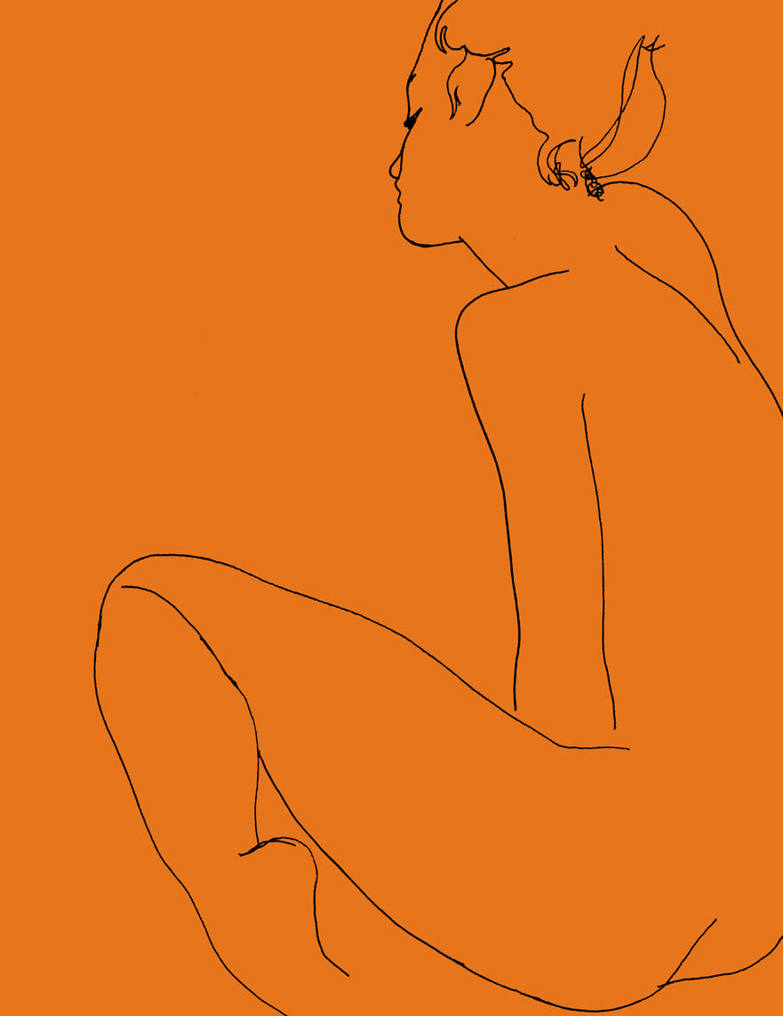 ED HODGKINSON, Pastelorange MH1