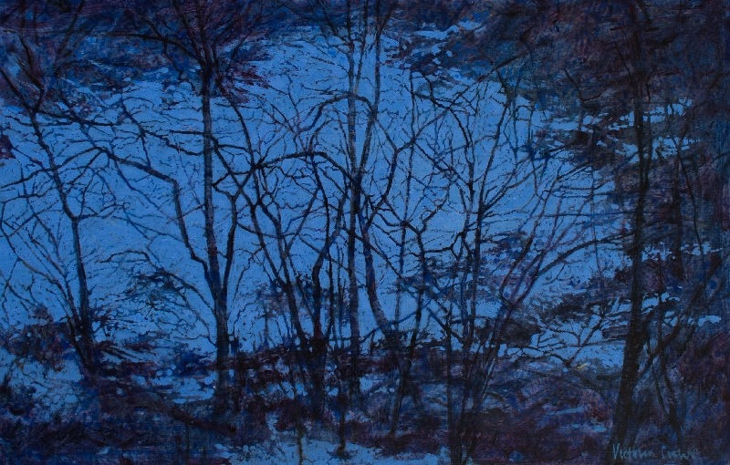 VICTORIA CROWE, Evening Hillside and Thaw