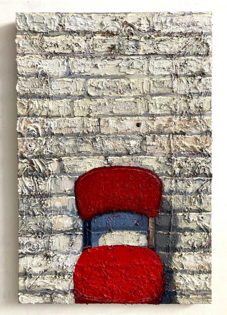 AVITAL BURG, The Red Chair, 2022