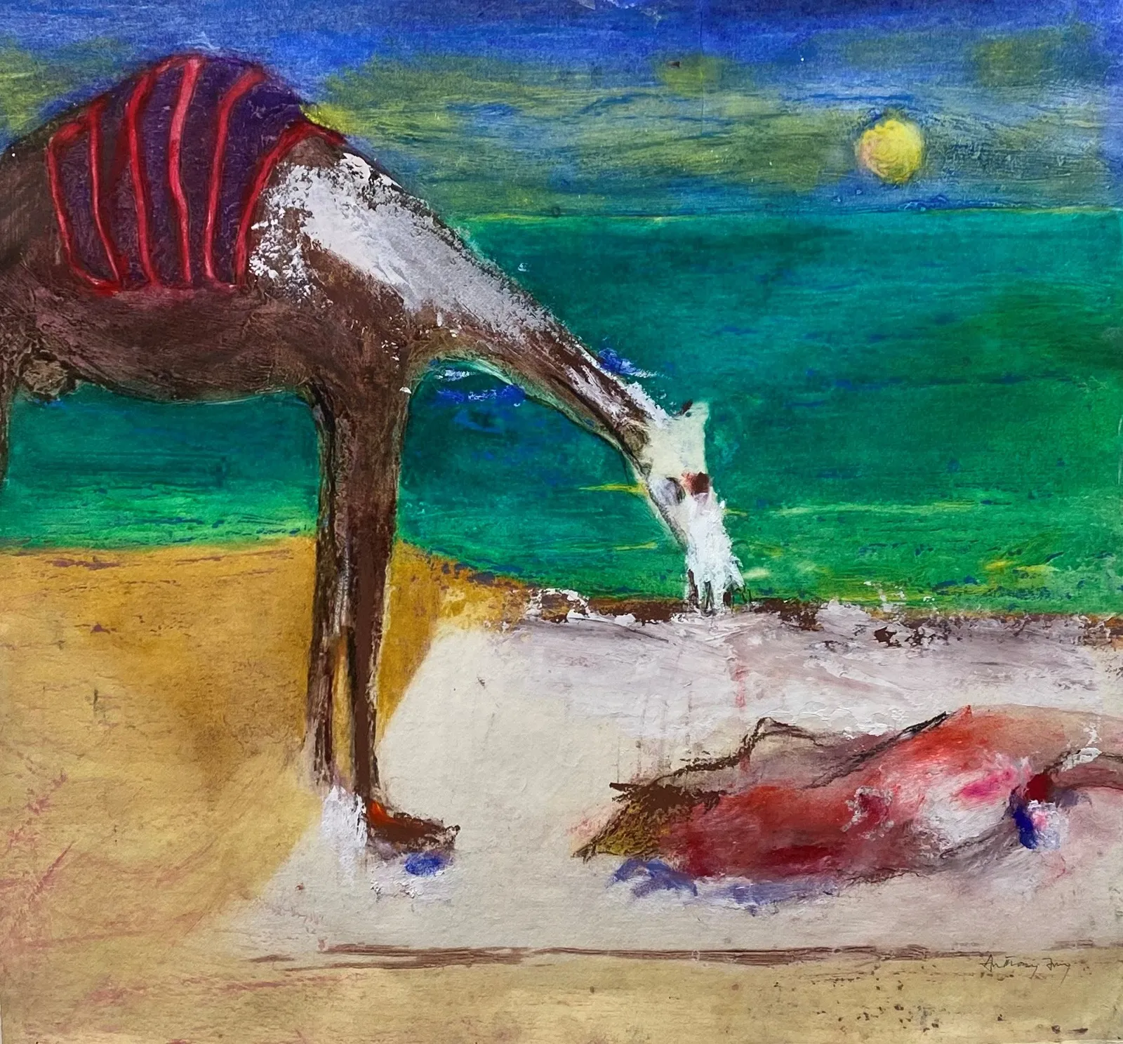 ANTHONY FRY, Camel and Nude, circa 2010