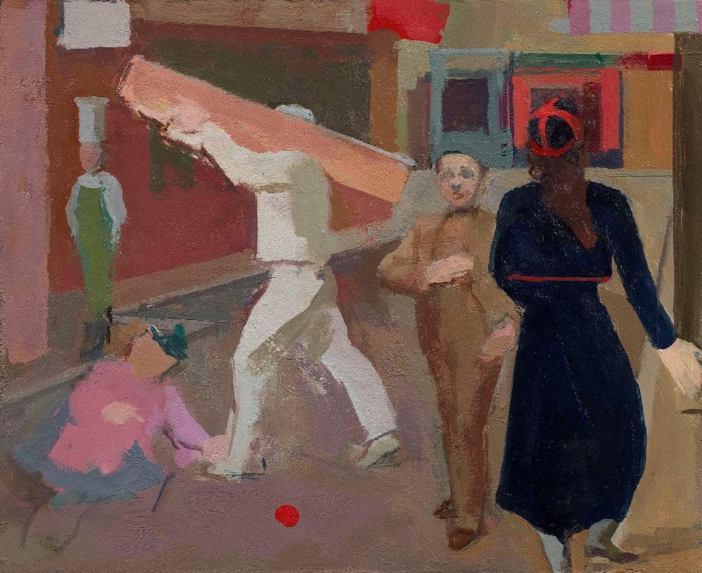 ROBERT DUKES, After Balthus, The Street, 2019