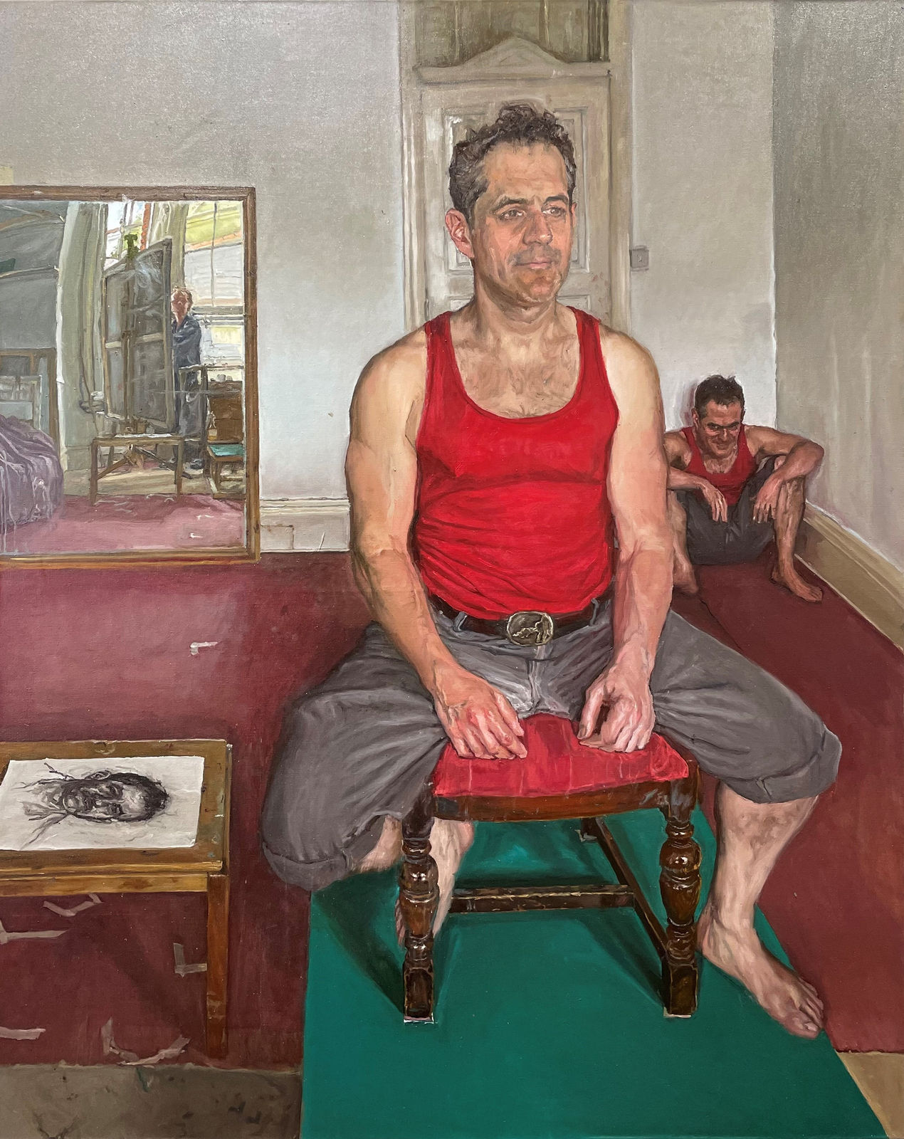 JAMES LLOYD, Portrait of Michael Ajerman, 2023