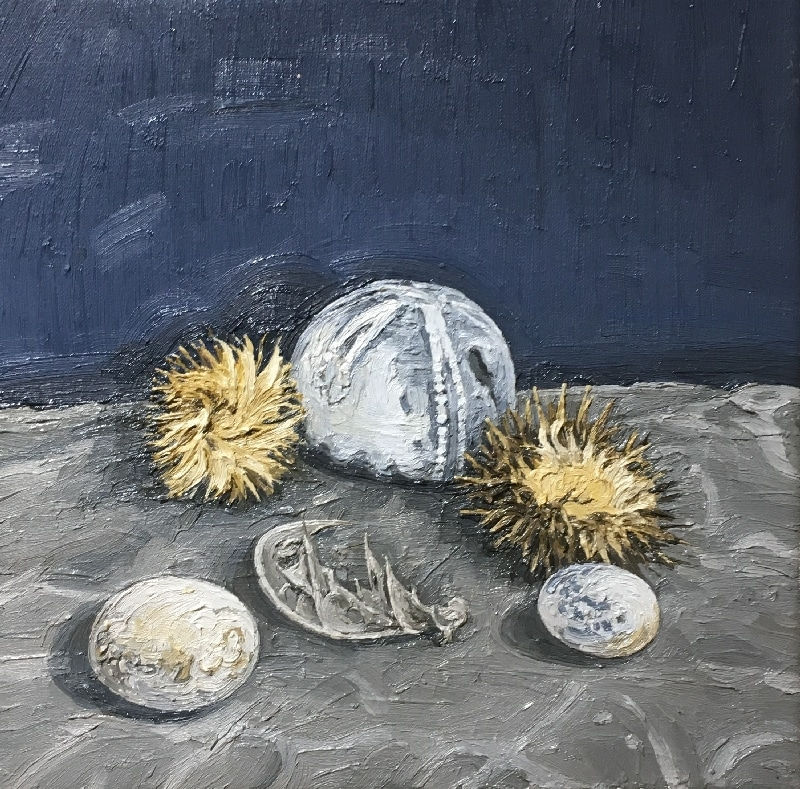 EDMUND CHAMBERLAIN, Thistle and flint