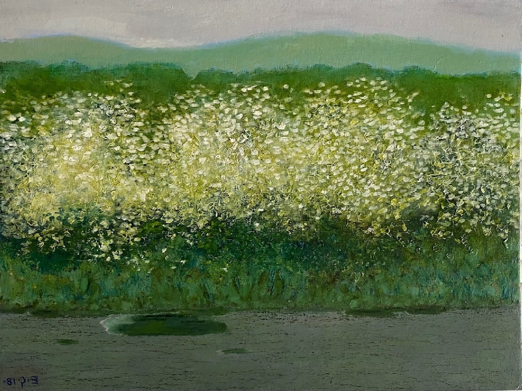 ED GILBERT, Roadside Cow Parsley, 2018